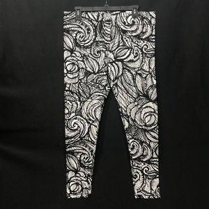 Full Length Knit Leggings by MIXIT Size Large